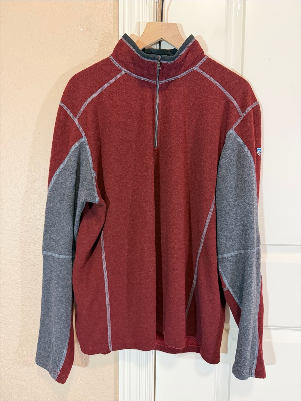 Kuhl Quarter zip fleece pullover men’s XL